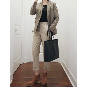 Uniqlo Stretch High Waisted Chino Casual Pants Size 2